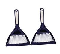 BESTonZON 2sets Tabletop Dustpan Broom Set Mini Broom Dustpan for Desktop Cleaning Multi-Scene Use Cleaning Tool