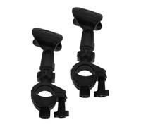 BESTonZON 2sets Wireless Microphone Clip Holder Mic Clip for Live Streaming Recording Public Speaking Lightweight Design Compatible Various Microphone Models and Tripod Accessories