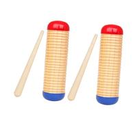 BESTonZON 2sets Wooden Sand Drum Percussion Instrument Hammers for Adults and Boys and Girls