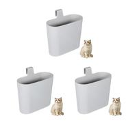 BESTonZON 3 PCS Cat Litter Scoop Holder - Universal Hanging Storage Container for Cat Litter Scooper, Organizing Stand, Ideal for Keeping Your Cats Area Tidy