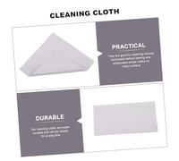 BESTonZON 3 Pcs Fiber Musical Instrument Cleaning Cloths Light Grey Microfiber Piano Violin Polishing Accessories with Strong Dust Removal and Reusable Washable Design