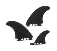 BESTonZON 3 Pcs Inflatable Paddle Board Fin Sup Surfboard Tail Fins with Reinforced PVC Kayak Accessories for Stable Tracking Enhanced Wave Performance and Control in Stand Up Paddleboarding
