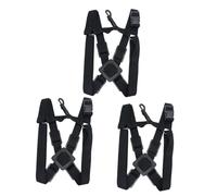 BESTonZON 3 Pcs Saxophone Shoulder Belt Quick-release Clip Comfortable Harness for Neck Shoulder Made from Material