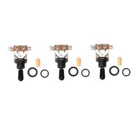 BESTonZON 3 Pcs Sound Pickup for -type Guitar 3 Way Short-frame Toggle Switch 3- Gear Switch Button for Sound Pickup 3-gear Switch Button Guitar Sound Pickup 3-level Sound Pick-up