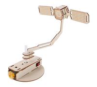 BESTonZON 3 Set DIY Rotating Satellite Model Stem Educational Spacecraft Puzzle for Includes Detailed Experiment Guides Aerospace Mechanics Learning Kit Parent Science for Astronomy