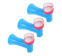BESTonZON 3 Sets Human Ear Drum Model DIY Science Educational Teaching Prop for Portable Sound Wave Principle Display for School and Home Learning
