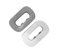 BESTonZON 3 Sets Multipurpose Cabinet Door Refrigerator Safety Locks Grey Childproof Locks for Kitchen Cupboard and Cabinet Latch for Boy Girl Safety