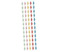 BESTonZON 300 Pcs Handmade Origami Paper Cranes Mixed Color Pearlescent Folding Cranes for Wedding Valentines Day Holiday Decorations DIY Craft Supplies