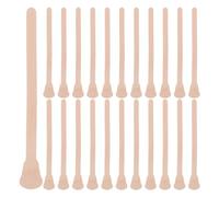 BESTonZON 300pcs Double-Ended Stirring Stick Wood Paint Stir Sticks for Epoxy Resin Modeling Art Mica Powder Pigment Mixing Stir Rod