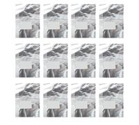 BESTonZON 300pcs Nail Tin Foil Wraps with Pre-attached Cotton Pads for Removing Gel Polish and Cuticles, Silver Aluminium Foil Gel Nail Remover Pads for Manicure and Pedicure