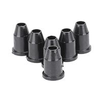 BESTonZON 30pcs Black Through Body Ferrules for Guitar String Mounting Guitar Accessories for Bass and Repair