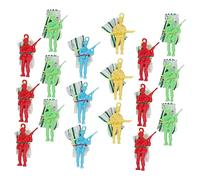 BESTonZON 30pcs Parachute for Outdoor Flying Parachute No Battery Required Slow for Boys Family Fun and Skill Development