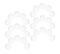 BESTonZON 30pcs Silicone Drum Dampeners Transparent Mute Pads for Noise Reduction and Tone Control for Drums and Cymbals Live Performances and Recording Studios