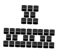 BESTonZON 32pcs Fader Knobs Slider Console Mixer Replacement Fader Caps Straight Sliders for Mixer Caps Knob Key Cover