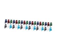 BESTonZON 36 Pcs Nail Plectrum Guitar Picks Celluloid Guitar Pick Finger Thumb