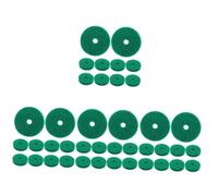 BESTonZON 360pcs Piano Felt Cushion Piano Felt Washers Leveling Key Washers Regulating Tool Keyboard Stencil