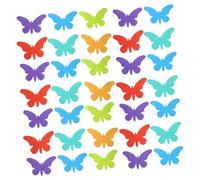 BESTonZON 36pcs DIY EVA Foam Butterfly Cutouts for Crafting Lightweight Unfinished Butterfly Shapes for Party Decorations Classroom Wall Art and Creative Handmade Projects