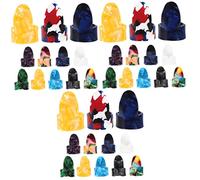 BESTonZON 36pcs Guitar Finger Picks for Electric Guitar Thick Finger Protectors for Guitarists Playing Long Sessions