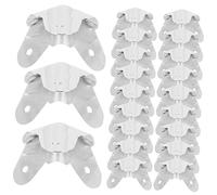 BESTonZON 36pcs Speaker Corners Iron Protectors Cabinet for Enhanced Safety Antique Style Design Easy Installation for Speaker and Stage Use