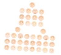 BESTonZON 39 Pcs Memorial Photo Props The Wooden Milestone Cards Growth Cards Memory Photo Cards Shower Commemorate Commemorative