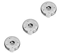 BESTonZON 3pcs 13 13 Tone Guitar Tuner Bass Guitar Tuner Bass Tuner Guitar Tuners Violin Tuner 13 Notes Pitch Tuner 13 Tone Round Tuner Professional Pitch Pipe Tuning Tool