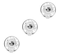 BESTonZON 3pcs 13 Bass Tuner Professional Pitch Pipe Tuning Tool Violin Tuner 13 Tone Round Tuner 13 Tone Guitar Tuner 13 Notes Pitch Tuner Pitch Pipe Tuner 13 Tone Tuning Tool for Guitar