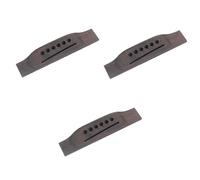 BESTonZON 3pcs Acoustic Guitar Bridge Replacement Parts Nut Bridge for Folk Classical Guitar Saddle Through Acoustic Pins