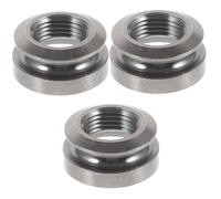 BESTonZON 3pcs Acoustic Guitar Endpin Jack Screw Guitar Strap Screw Endpin Button Pickup Tail Pin Cap for Parts