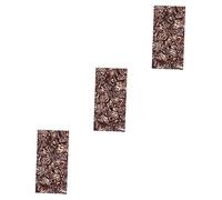 BESTonZON 3pcs Acoustic Guitar Pickguard Material Celluloid Pickguard Blanks Scratch Plate Wear-resistant