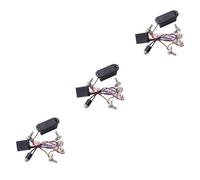 BESTonZON 3pcs Band Equalizer Eq Preamp Circuit for Bass Guitar Tone Control Wiring Harness for Active Bass Pickup Modifications