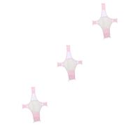 BESTonZON 3pcs Bath Seat for Newborns Born Bath Seat Support Net Shower Mesh Adjustable Comfortable for Back Butt Curve