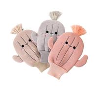 BESTonZON 3pcs Bathing Gloves Back Scrubber Shower Brush for Home Travel Boys and Girls Adults