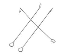 BESTonZON 3pcs Bird Food Skewer Durable Hanging Food Holder for Parrots Fun Foraging Plaything for Caged Birds Easy to Install and Removable