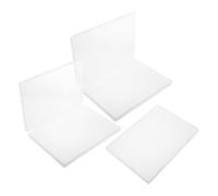 BESTonZON 3pcs Birth Certificate Holder with Elegant Visual Design, Portable Pp Material Organizer Box for Important Papers, Quick Content Confirmation, Suitable for Travel Bag Or Safe