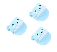 BESTonZON 3pcs Cartoon Bear Babyproofing Cabinet Locks Boy Girl Safety Locks Furniture Tip Kit Buckles