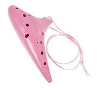 BESTonZON 3pcs Children's Ocarina Children’s Toys The Childrens Toys Musical Instruments Portable Ocarina Instrument Ocarina Abs Pink Twelve Holes Student Sweet Potato