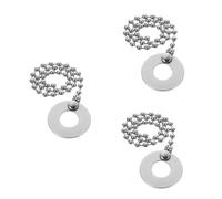 BESTonZON 3pcs Cymbal Sustain Chain Cymbal Sizzler for Crash Cymbal Rattler for Drum Kit Cymbal Sizzler Extension Chain Cymbal Extension Chain Cymbal Sizzler for Effect Cymbal