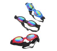 BESTonZON 3pcs Doggie Sunglasses for Pets with UV Protection and Easy Cleaning Surface, Plastic Material, Fashionable Style, Suitable for Dogs and Cats during Outdoor Walks