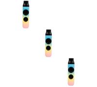 BESTonZON 3pcs Double Dimo kazoo Performance Kazoo Musical Instruments Guitar Kazoo Partner Kazoo for Professional Kazoos Kazoo Easy to Learn Musical Kazoos Small Kazoo Abs