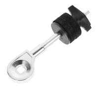 BESTonZON 3pcs Drum Kit Accessories Versatilen Metalingus Drum Accessory Instrument Part Drum Cymbal Attachment Cymbal Holder Electronic Cymbal Stacker Hardware Mini Cymbal Arm Stand Silver