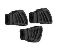 BESTonZON 3pcs Drum Kit Stand Pad Drum Accessories for Rack Black Rubber Feet Protector