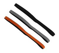 BESTonZON 3Pcs Elastic Mens Headband Non Slip Silicone Sweatband for Sports Breathable Lightweight Head Sweat Bands for Running Basketball Gym Comfortable Fit for Men