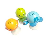 BESTonZON 3pcs Feeding Aid Toys Music Rattle Toys for Weaning and Early Development Activity Ocean Series Rattle Randomly