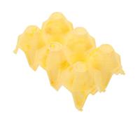 BESTonZON 3pcs Feeding Box Hiding Yellow Simulation Reptile Cave Hideout for Snake Gecko Amphibian Terrarium Breeding Shelter