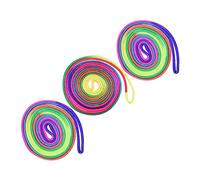 BESTonZON 3pcs Finger String Game Elastic Cats Cradle for Hand Motor Skills Colorful Rainbow Strings for Party Favors and Fine Motor Training