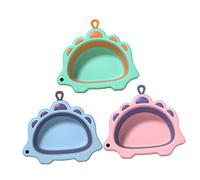 BESTonZON 3pcs Folding Wash Basin Boy Girl's Bath Products Born Bath for Newborns