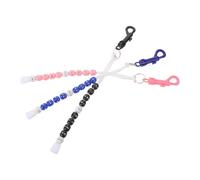 BESTonZON 3pcs Golf Stroke Counter Bracelet Set with Wear-resistant Plastic Beads, Easy Clip-on Manual Golf Score Counter for Solo Practice the Course