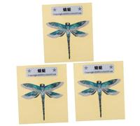 BESTonZON 3pcs Guitar Flower Sticker Headstock Decal Decorative Guitar Inlay Sticker for Musician Players