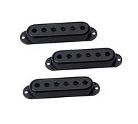 BESTonZON 3pcs Guitar Pickup Covers Metal Plate Ply Scratch Protection for Electric Guitars