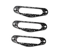 BESTonZON 3pcs Guitar Pickup Frame Mounting Ring Inner Hole Single Coil Humbucker Ring for Tl Electric Guitars